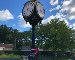 Franklin Lakes Street Clock Restored 3