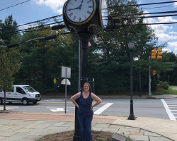 Franklin Lakes Street Clock Restored 5