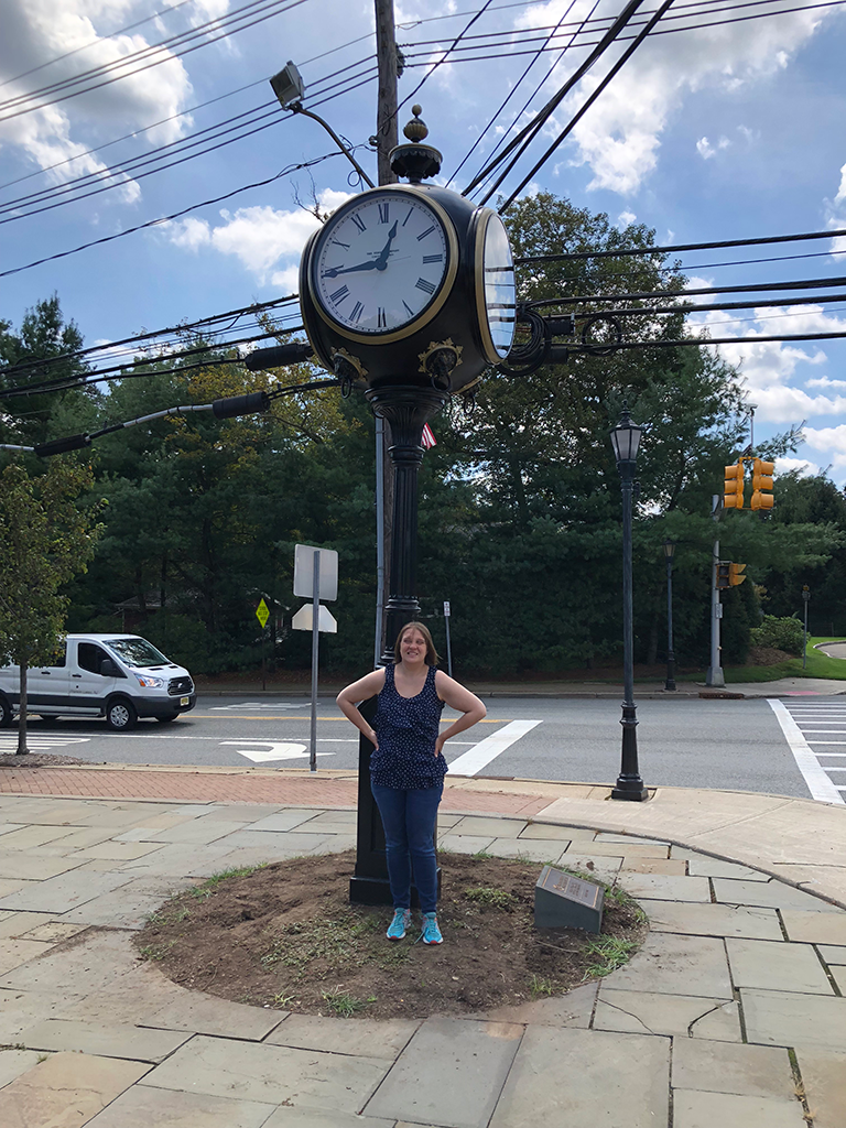 Franklin Lakes Street Clock Restored 5