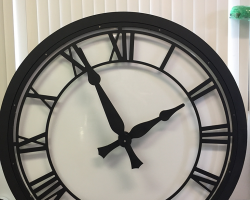 5-foot-canister-clock-with-LED-back-lighting