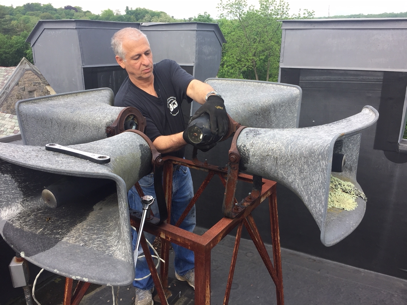 Old Carillon Tower Speakers